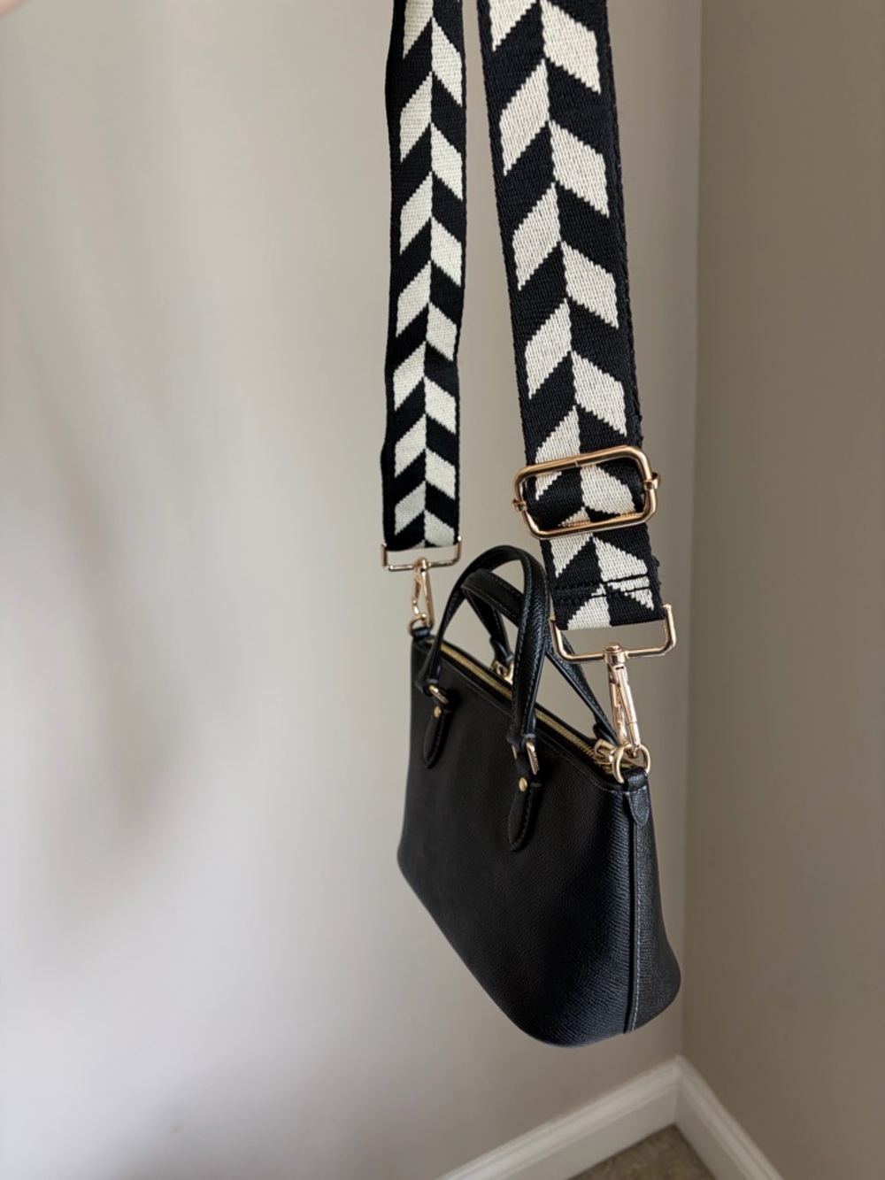 Coach Mini Gallery Tote Bag With Cherry Charm - Picture 15 of 16